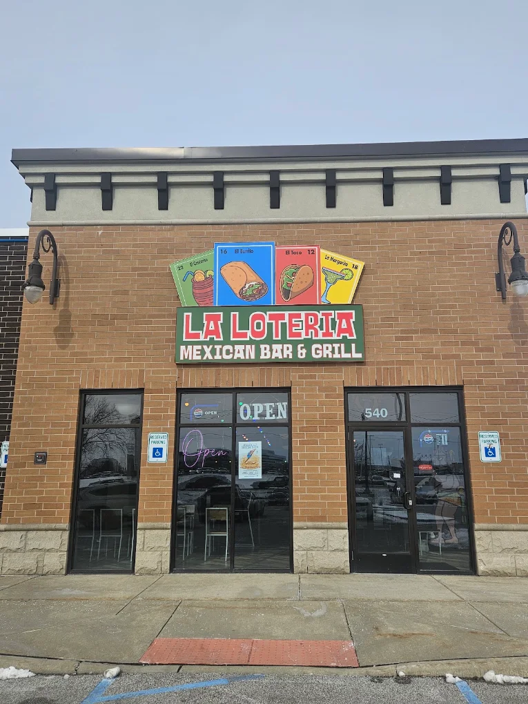 La Lotería Mexican Bar & Grill storefront at 540 E 81st Ave, Merrillville, IN 46410